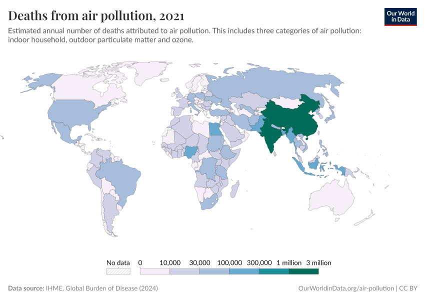 A thumbnail of the "Deaths from air pollution" chart