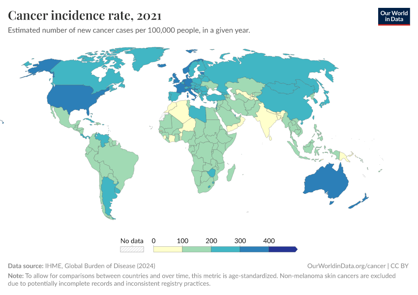 A thumbnail of the "Cancer incidence rate" chart