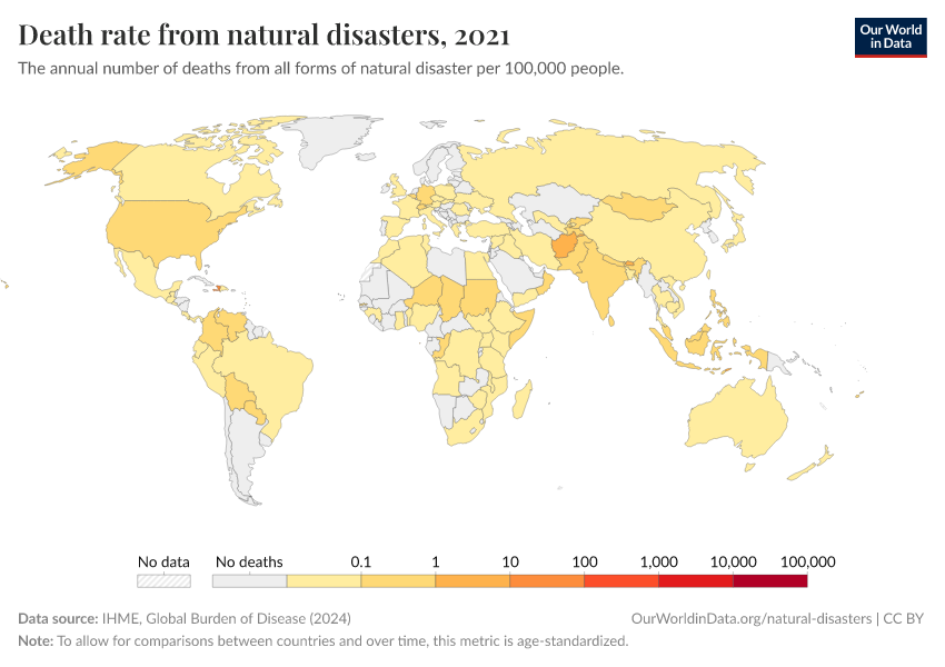 A thumbnail of the "Death rate from natural disasters" chart