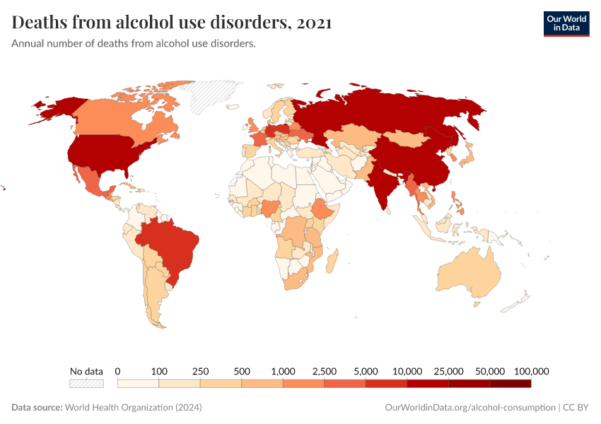 A thumbnail of the "Deaths from alcohol use disorders" chart