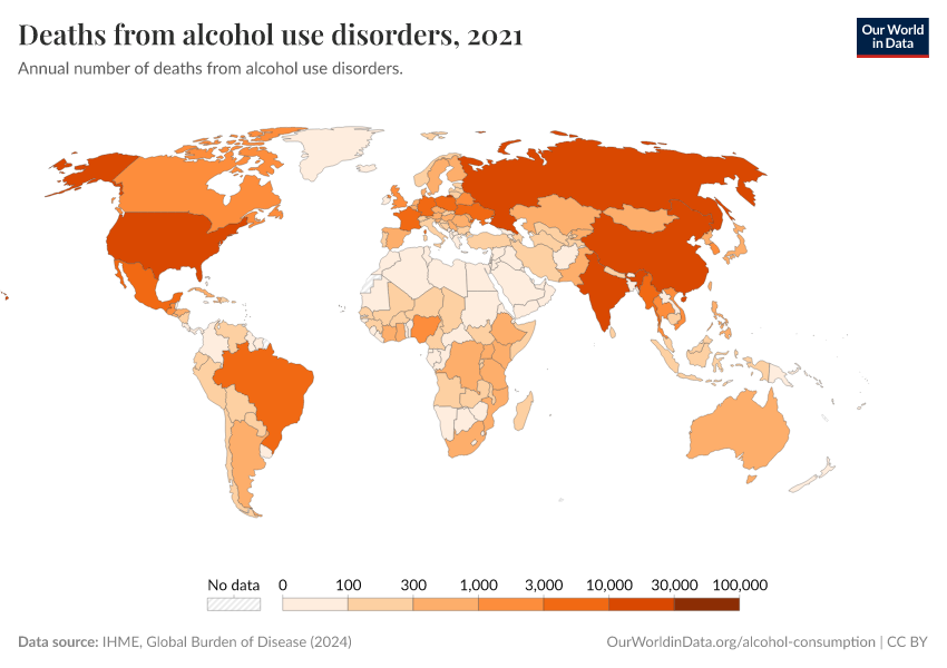 A thumbnail of the "Deaths from alcohol use disorders" chart