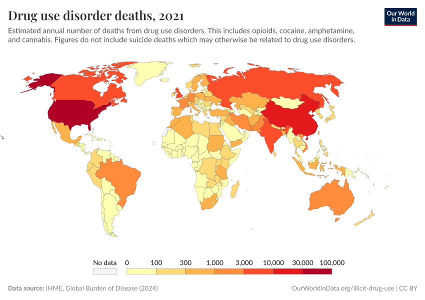 A thumbnail of the "Drug use disorder deaths" chart