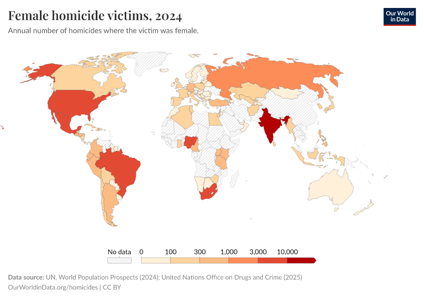 A thumbnail of the "Female homicide victims" chart