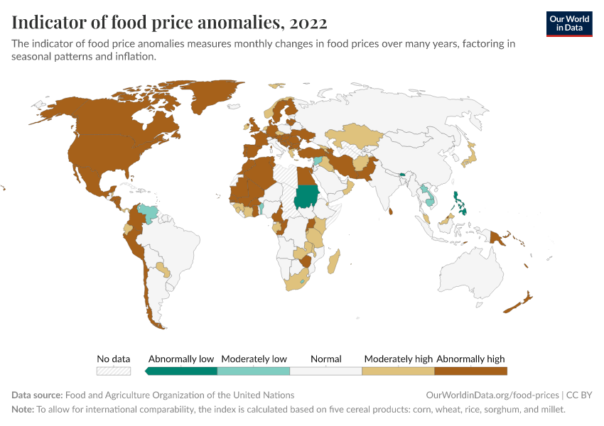 A thumbnail of the "Indicator of food price anomalies" chart