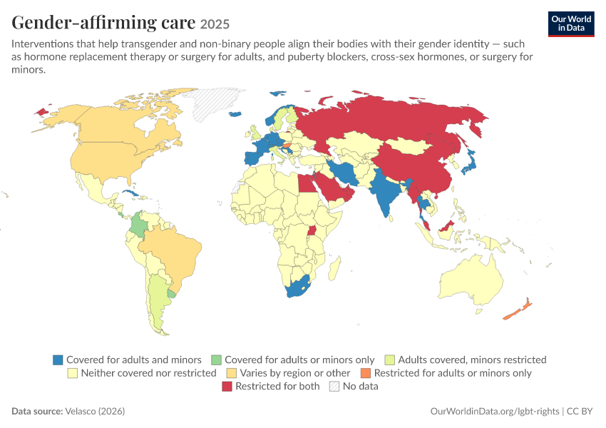 A thumbnail of the "Gender-affirming care" chart
