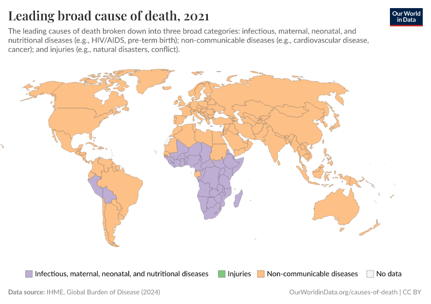 A thumbnail of the "Leading broad cause of death" chart