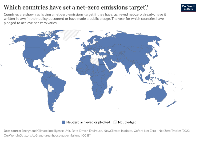 A thumbnail of the "Which countries have set a net-zero emissions target?" chart