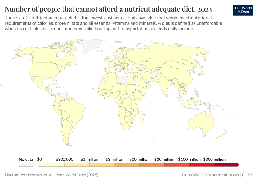 A thumbnail of the "Number of people that cannot afford a nutrient adequate diet" chart