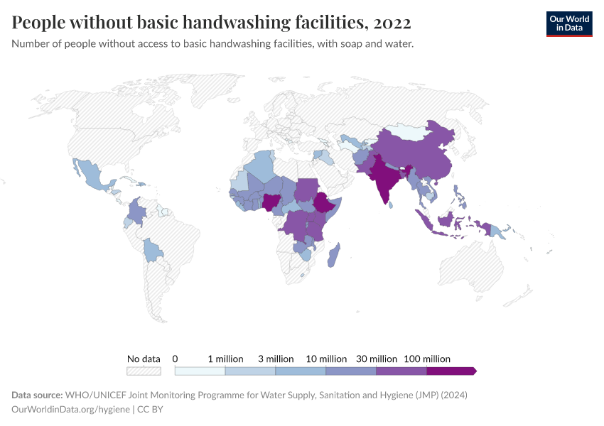 A thumbnail of the "People without basic handwashing facilities" chart