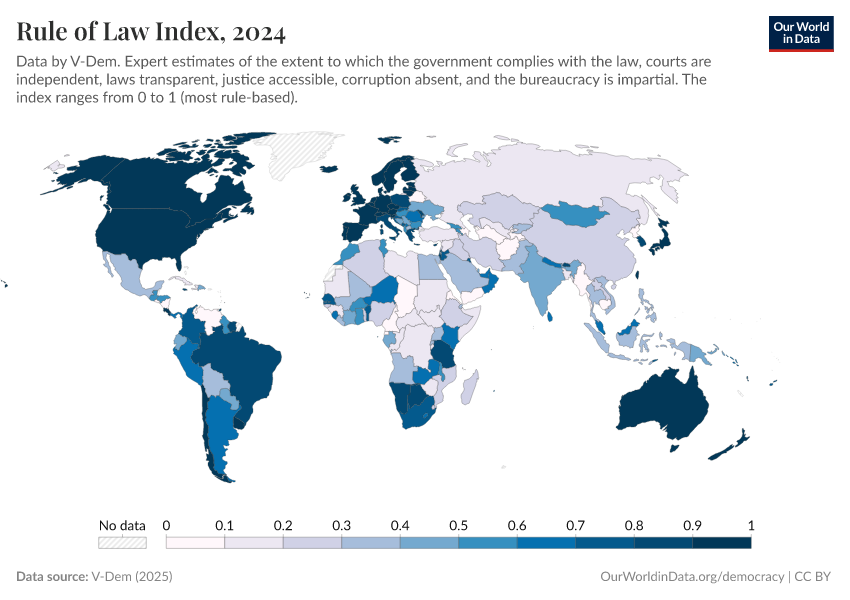 A thumbnail of the "Rule of Law Index" chart