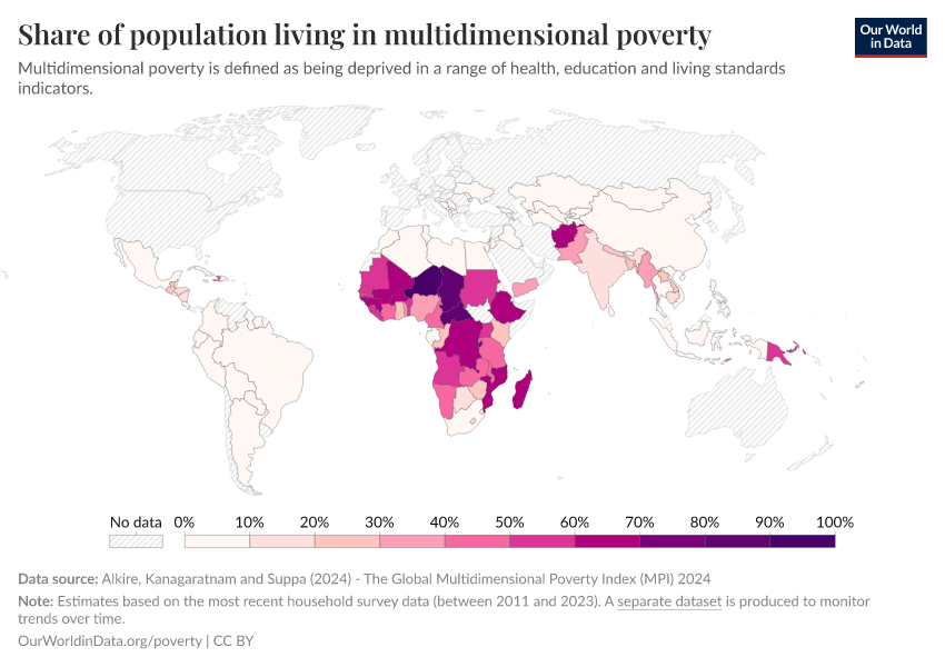 A thumbnail of the "Share of population living in multidimensional poverty" chart