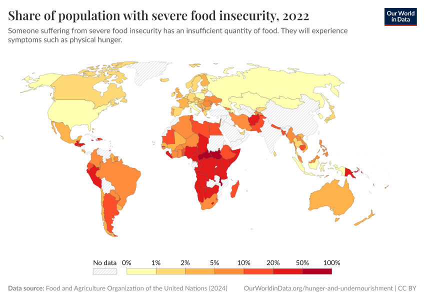 A thumbnail of the "Share of population with severe food insecurity" chart