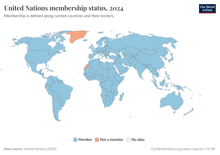 A thumbnail of the "United Nations membership status" chart